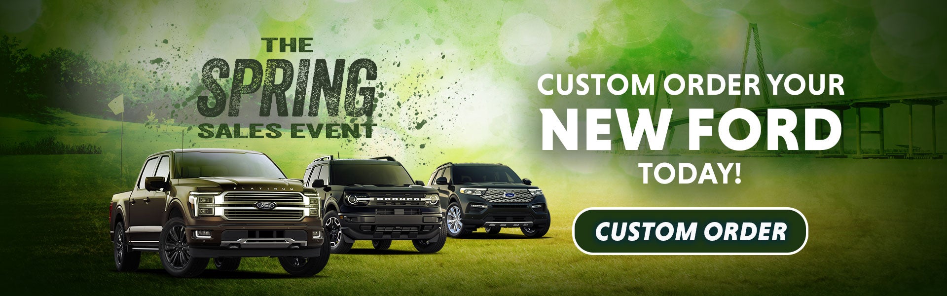 Custom Order Your New Ford Today!